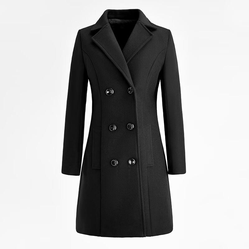 Женское двубортное пальто средней длины из смесовой шерсти 4XL
Женское двубортное пальто средней длины из смесовой шерсти 4XL