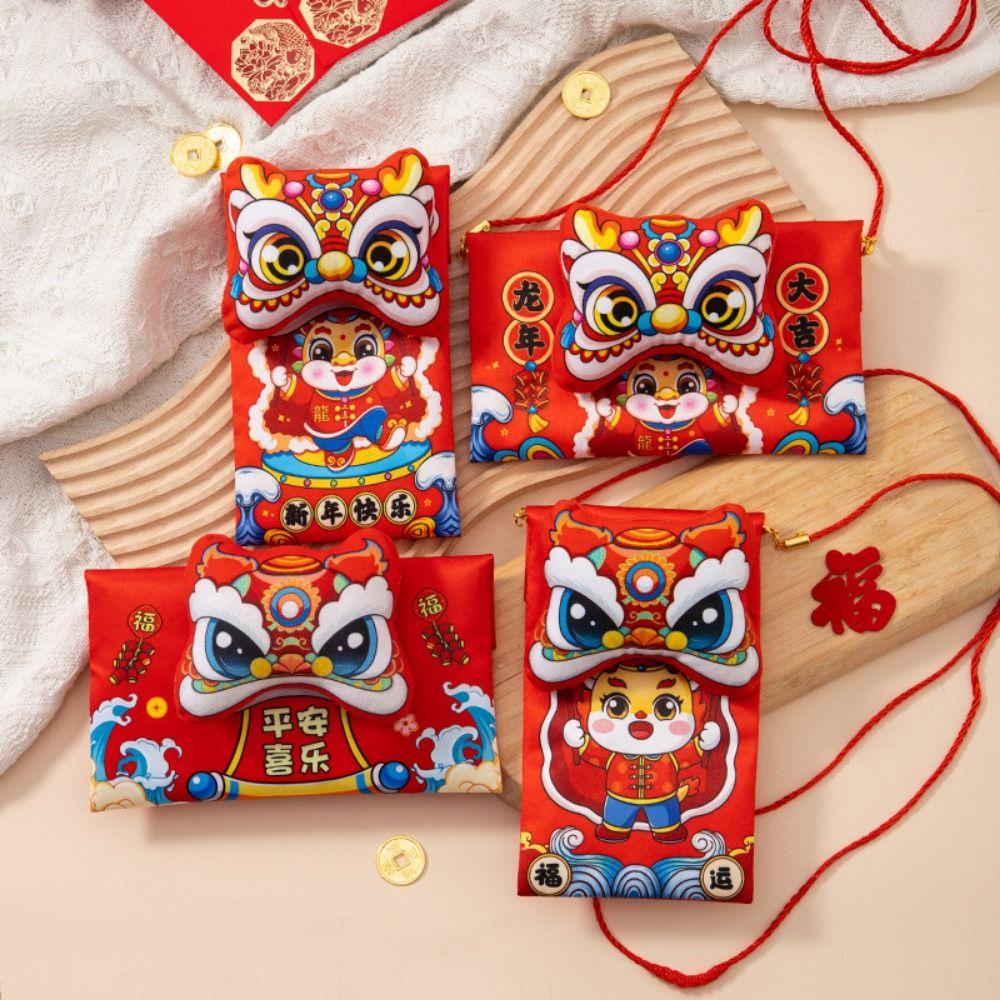 Traditional Spring Festival Hongbao Chinese Style Dragon Year Lucky Money Pocket New Year
Traditional Spring Festival Hongbao Chinese Style Dragon Year Lucky Money Pocket New Year