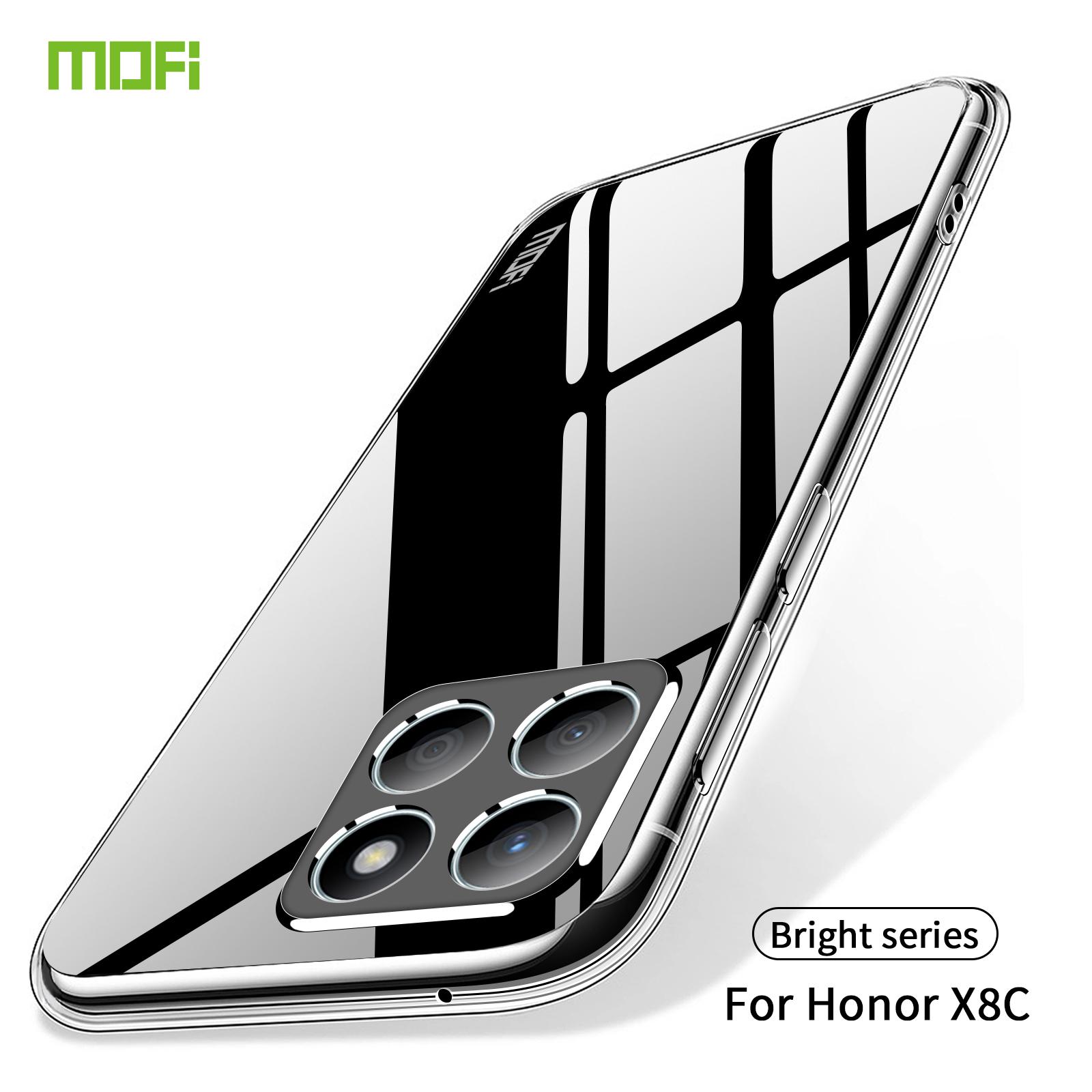 For Honor X8c 4G Clear Phone Case MOFI Ultra-Thin TPU Phone Back Cover Transparent
For Honor X8c 4G Clear Phone Case MOFI Ultra-Thin TPU Phone Back Cover Transparent