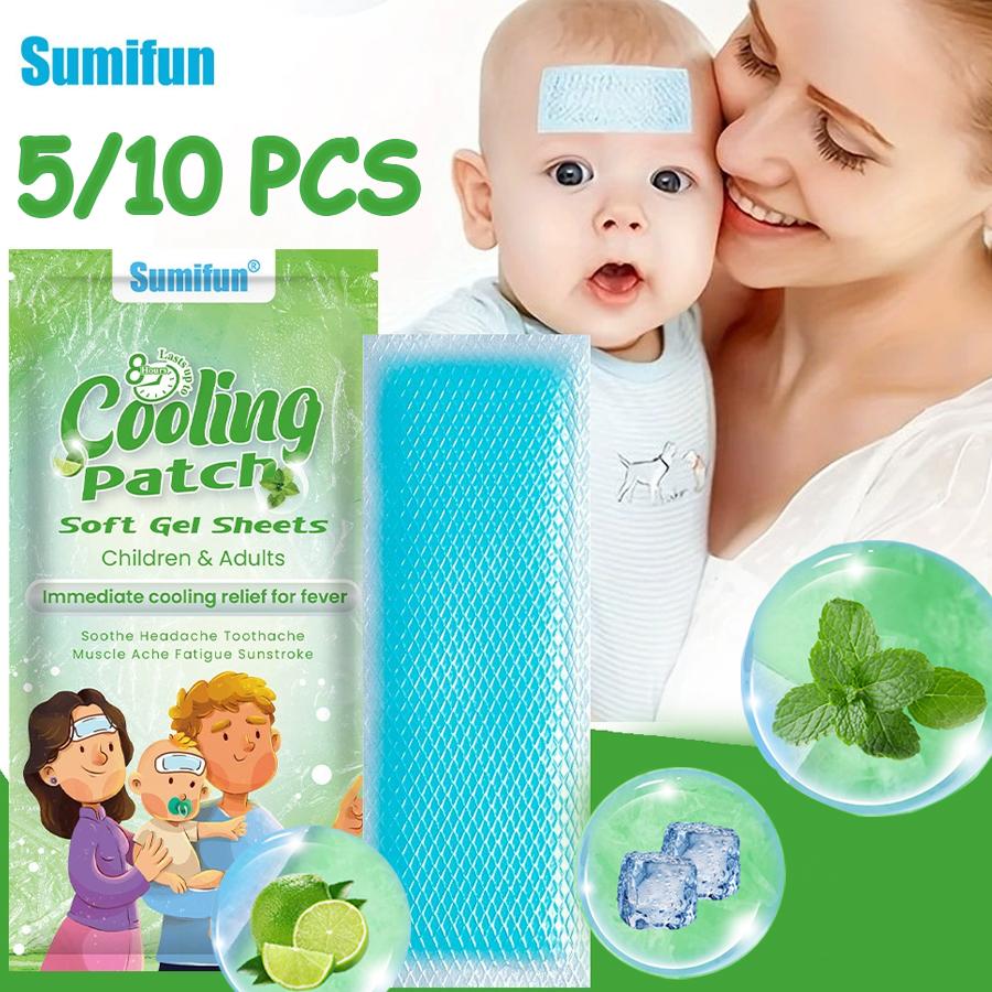 Sumifun 5/10Pcs Cold Sense Gel Cooling Patch Summer Long Term Cooling Experience Adult&Children Preventing Heatstroke Fever Reducer Patch 5PCS(5 Bags)
Sumifun 5/10Pcs Cold Sense Gel Cooling Patch Summer Long Term Cooling Experience Adult&Children Preventing Heatstroke Fever Reducer Patch 5PCS(5 Bags)