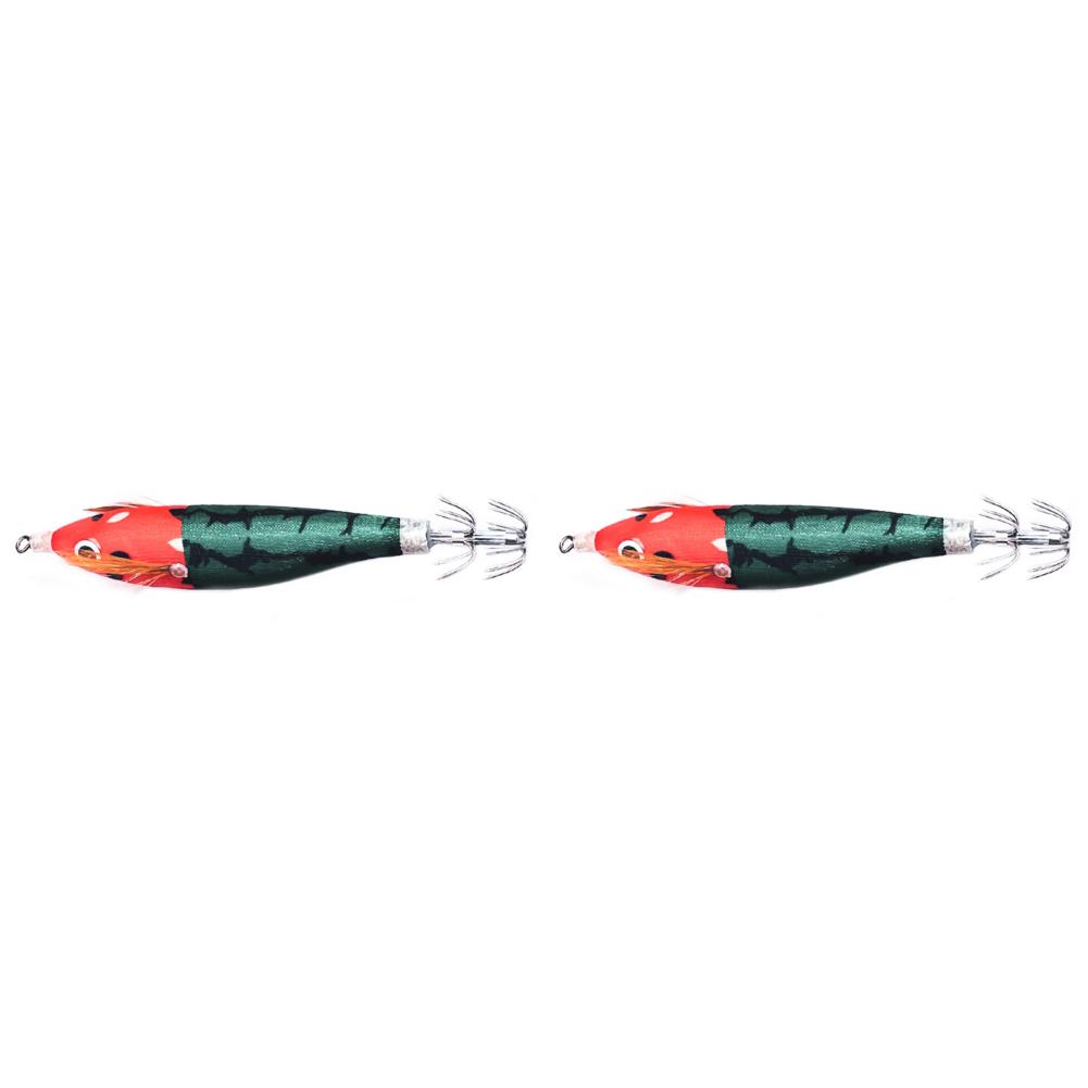 2PCS Fishing Lure Artificial Squid Hook Horizontal Fishing Bait 70mm Wood Shrimp Cuttlefish Hard Bait for Cuttlefish Sea Fishing
2PCS Fishing Lure Artificial Squid Hook Horizontal Fishing Bait 70mm Wood Shrimp Cuttlefish Hard Bait for Cuttlefish Sea Fishing