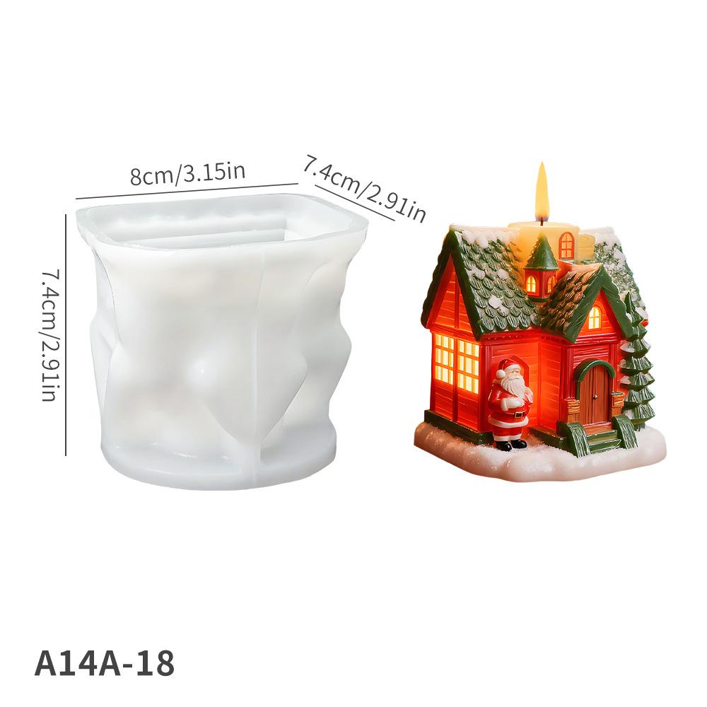 Christmas Snow House Candle Silicone Mold DIY Miniature Christmas Tree Candle Plaster Ornament Candle Molds Making Supplies
Christmas Snow House Candle Silicone Mold DIY Miniature Christmas Tree Candle Plaster Ornament Candle Molds Making Supplies