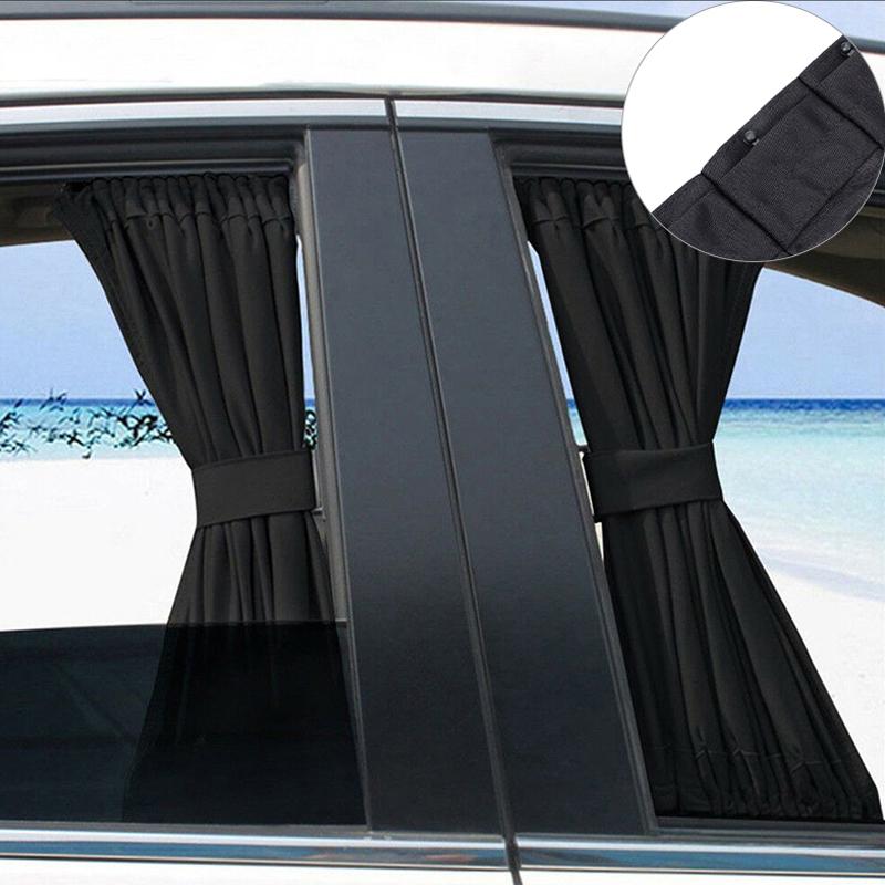 4Pcs Car Uv Protection Sun Shade Curtains Sides Window Visor Mesh Cover Shield Onesize
4Pcs Car Uv Protection Sun Shade Curtains Sides Window Visor Mesh Cover Shield Onesize