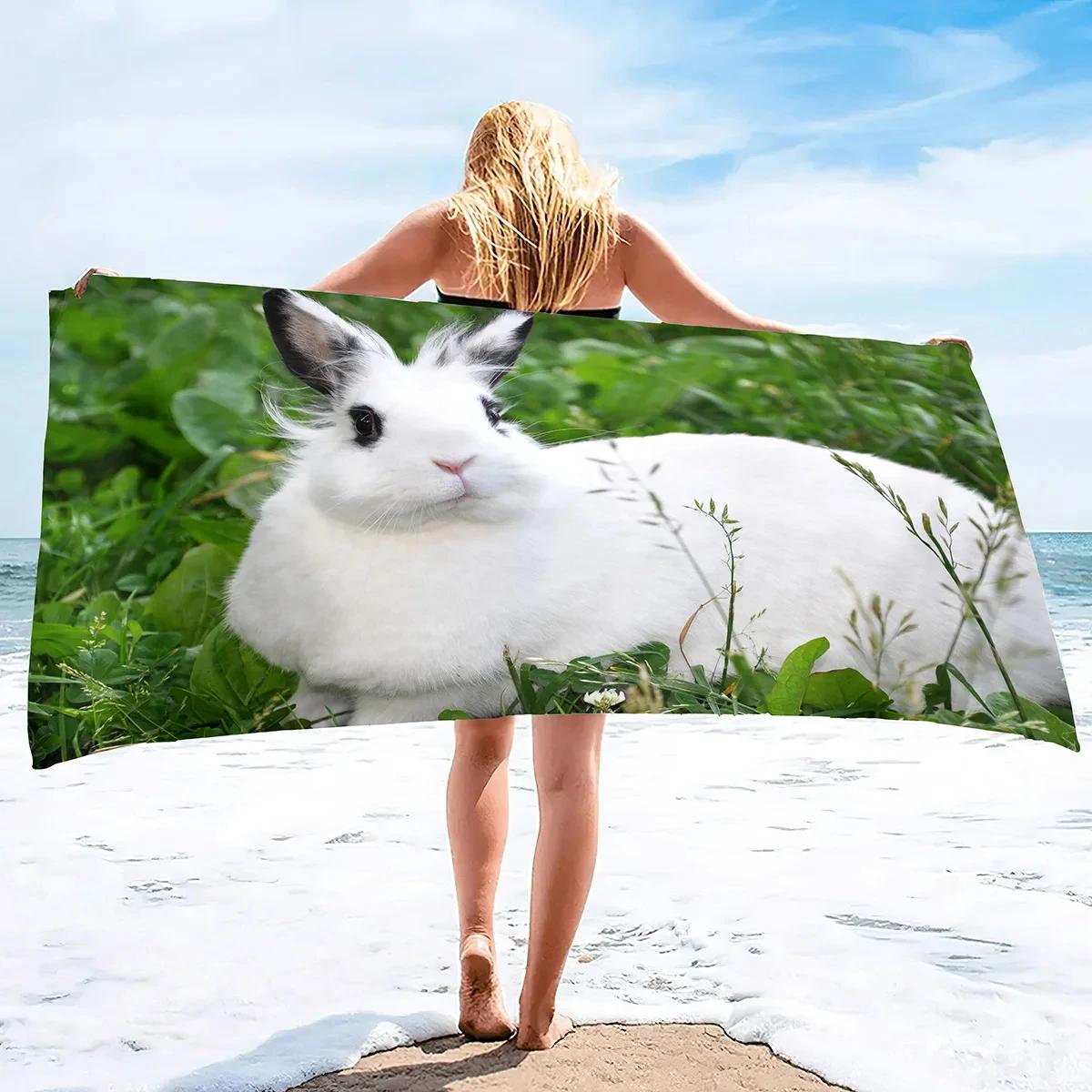 Cute Rabbit Bath Towel Wild Animal Beach Towel Microfiber Shower Quick Dry Swimming Cover Bathroom Travel Sport Spa Bar Towels W40*H60(CM)
Cute Rabbit Bath Towel Wild Animal Beach Towel Microfiber Shower Quick Dry Swimming Cover Bathroom Travel Sport Spa Bar Towels W40*H60(CM)