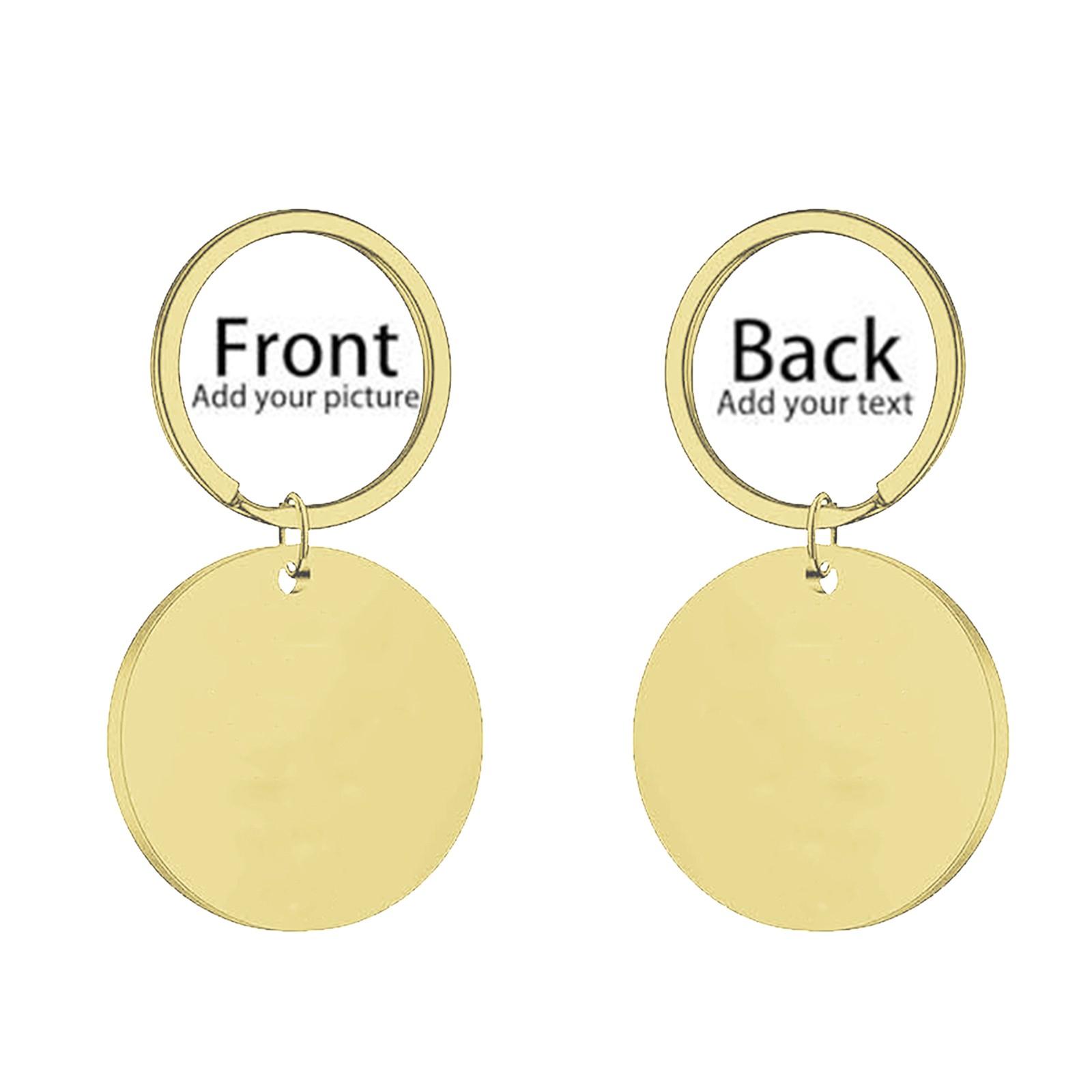 Брелок-подвеска из нержавеющей стали, праздничный подарок, небольшой подарок, металлический брелок с гравировкой One Size золотой
Брелок-подвеска из нержавеющей стали, праздничный подарок, небольшой подарок, металлический брелок с гравировкой One Size золотой