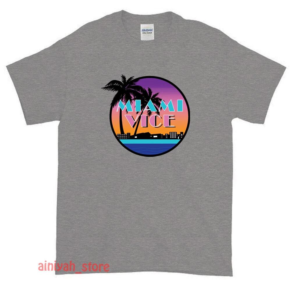 New MIAMI VICE Retro TV Series Logo Men s Funny T shirt USA Size S-XXL M
New MIAMI VICE Retro TV Series Logo Men s Funny T shirt USA Size S-XXL M