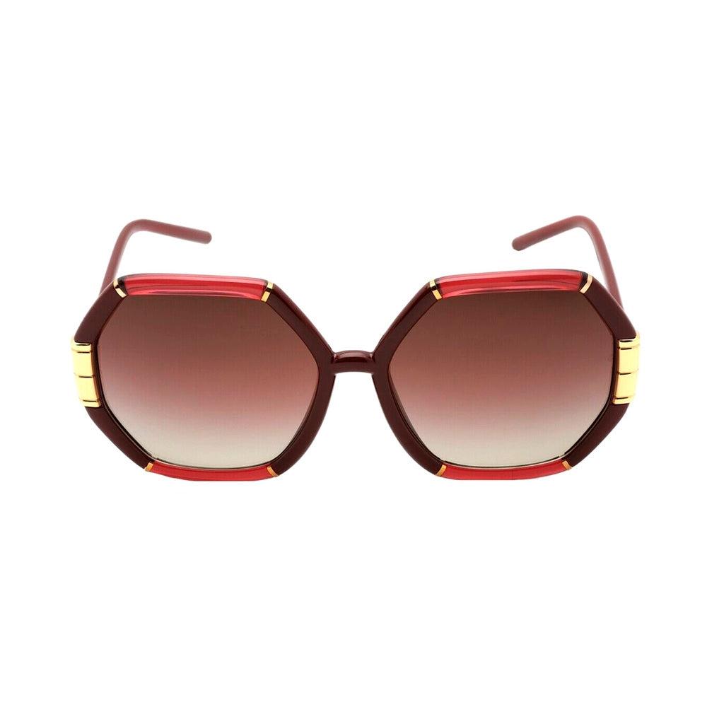 Tory Burch TY 9072U 1901E2 Женские солнцезащитные очки с геометрическим рисунком, прозрачные бордовые
Tory Burch TY 9072U 1901E2 Женские солнцезащитные очки с геометрическим рисунком, прозрачные бордовые