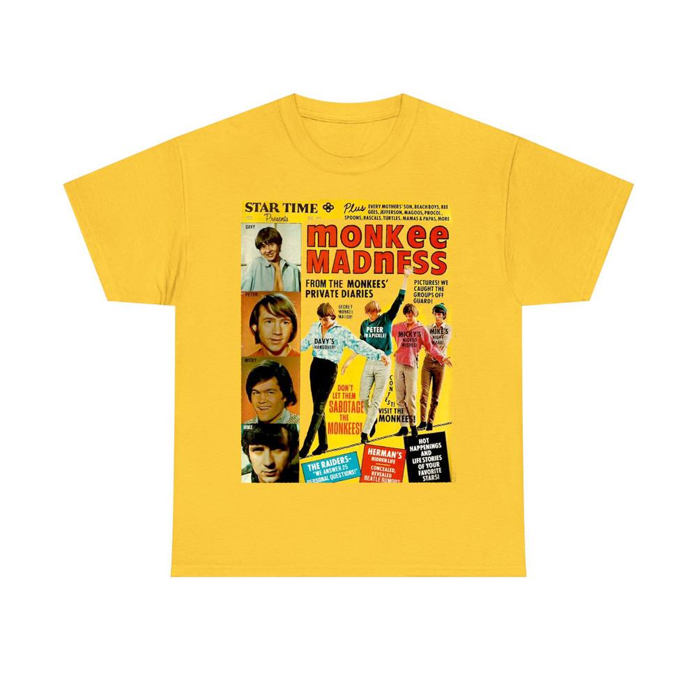 Vintage The Monkees Madnes T-shirt Size S to 5XL NE225 Unisex T-Shirt S
Vintage The Monkees Madnes T-shirt Size S to 5XL NE225 Unisex T-Shirt S