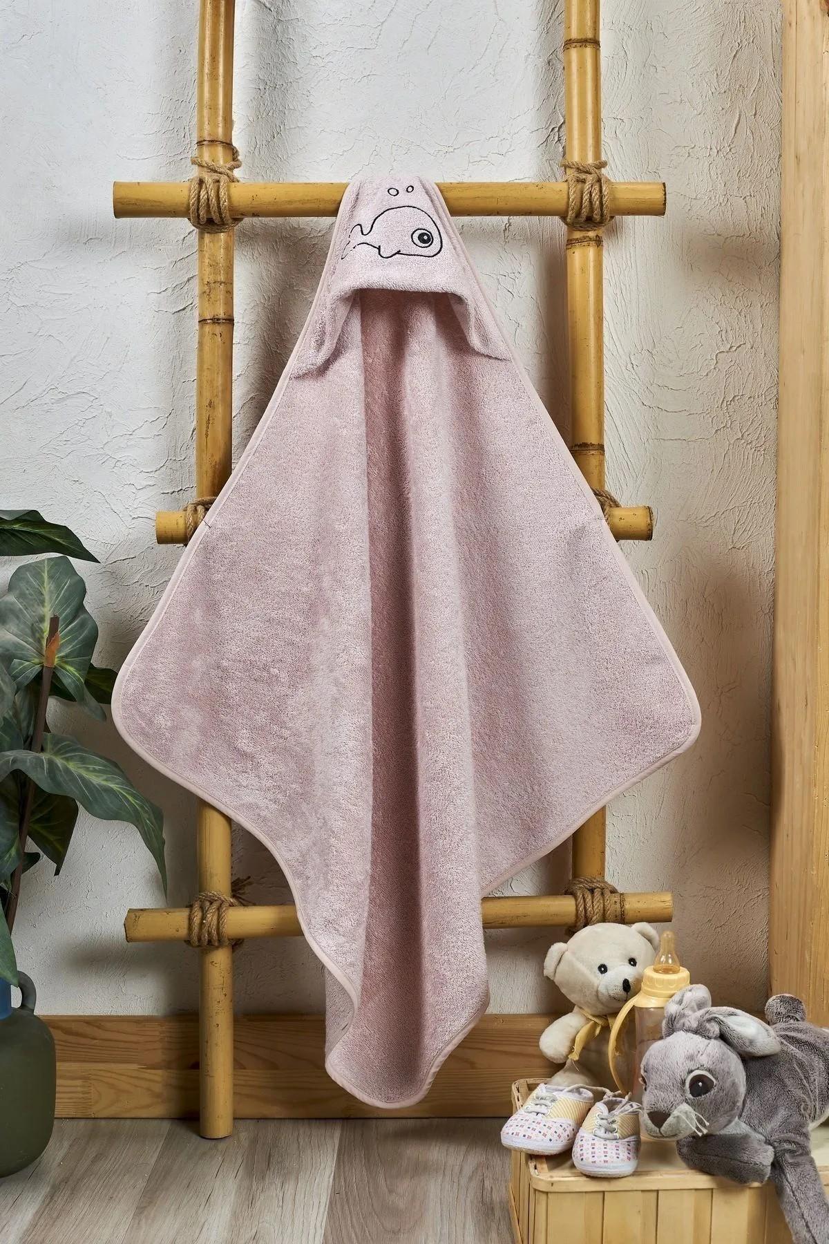 Bamboo Fish Embroidered Baby Towel Swaddle and Bathrobe Set Turkish High Quality,Luxury, Super Soft, Great Absorbent 75x75cm 75x75(cm) рожевий
Bamboo Fish Embroidered Baby Towel Swaddle and Bathrobe Set Turkish High Quality,Luxury, Super Soft, Great Absorbent 75x75cm 75x75(cm) рожевий