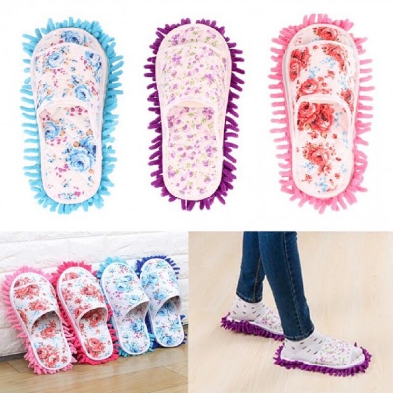 Detachable microfiber cleaning slippers for indoor use pink
Detachable microfiber cleaning slippers for indoor use pink