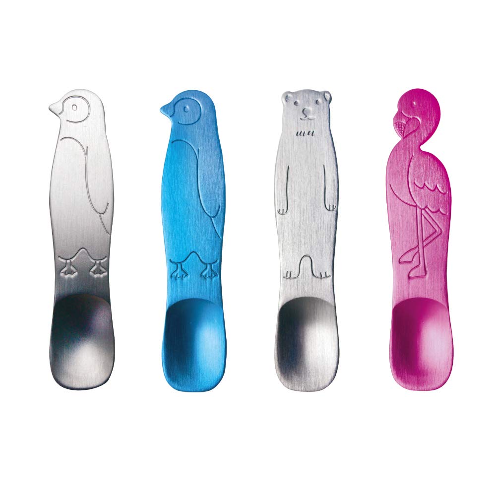 padou Ice Cream Set of Made in Heat Polar Bear and Swallow Perfect for Ice Cream Gifts x Spoons, 4, Japan, Conduction, Design, Aluminum, (H9.5 1.5cm)
padou Ice Cream Set of Made in Heat Polar Bear and Swallow Perfect for Ice Cream Gifts x Spoons, 4, Japan, Conduction, Design, Aluminum, (H9.5 1.5cm)
