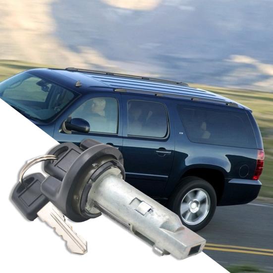 Замок зажигания Компактный замок зажигания с металлом Легкий переключатель блокировки автомобиля с 2 ключами 
Замок зажигания Компактный замок зажигания с металлом Легкий переключатель блокировки автомобиля с 2 ключами
