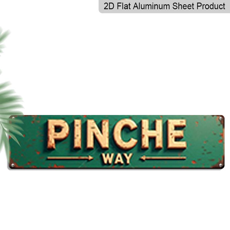 2D Flat, 1pc, 3.94 X 15.74 Inches Aluminum Decorative Sign - American Country Style Aluminum Road Sign PINCHE WAY Metal Distressed Decorative Sign 40cm x 10cm
2D Flat, 1pc, 3.94 X 15.74 Inches Aluminum Decorative Sign - American Country Style Aluminum Road Sign PINCHE WAY Metal Distressed Decorative Sign 40cm x 10cm