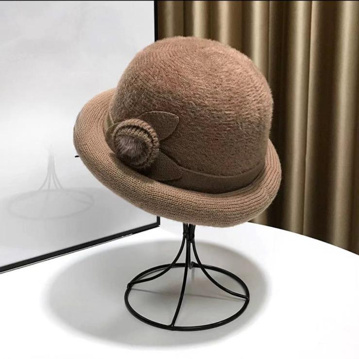 Warm Hat In Autumn and Winter with Velvet and Fashionable Grandma Wool Knitted Curly Hat Fisherman s Hat One Size
Warm Hat In Autumn and Winter with Velvet and Fashionable Grandma Wool Knitted Curly Hat Fisherman s Hat One Size