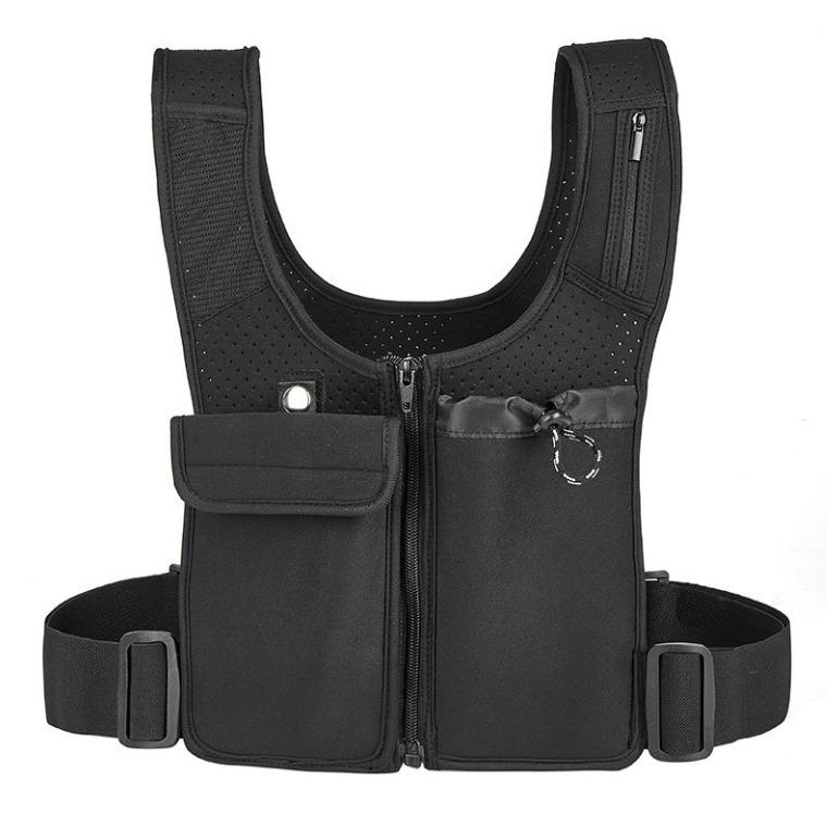 Adjustable Waist Belt Multi-Functional Running and Cycling Vest with Phone Pocket One Size
Adjustable Waist Belt Multi-Functional Running and Cycling Vest with Phone Pocket One Size