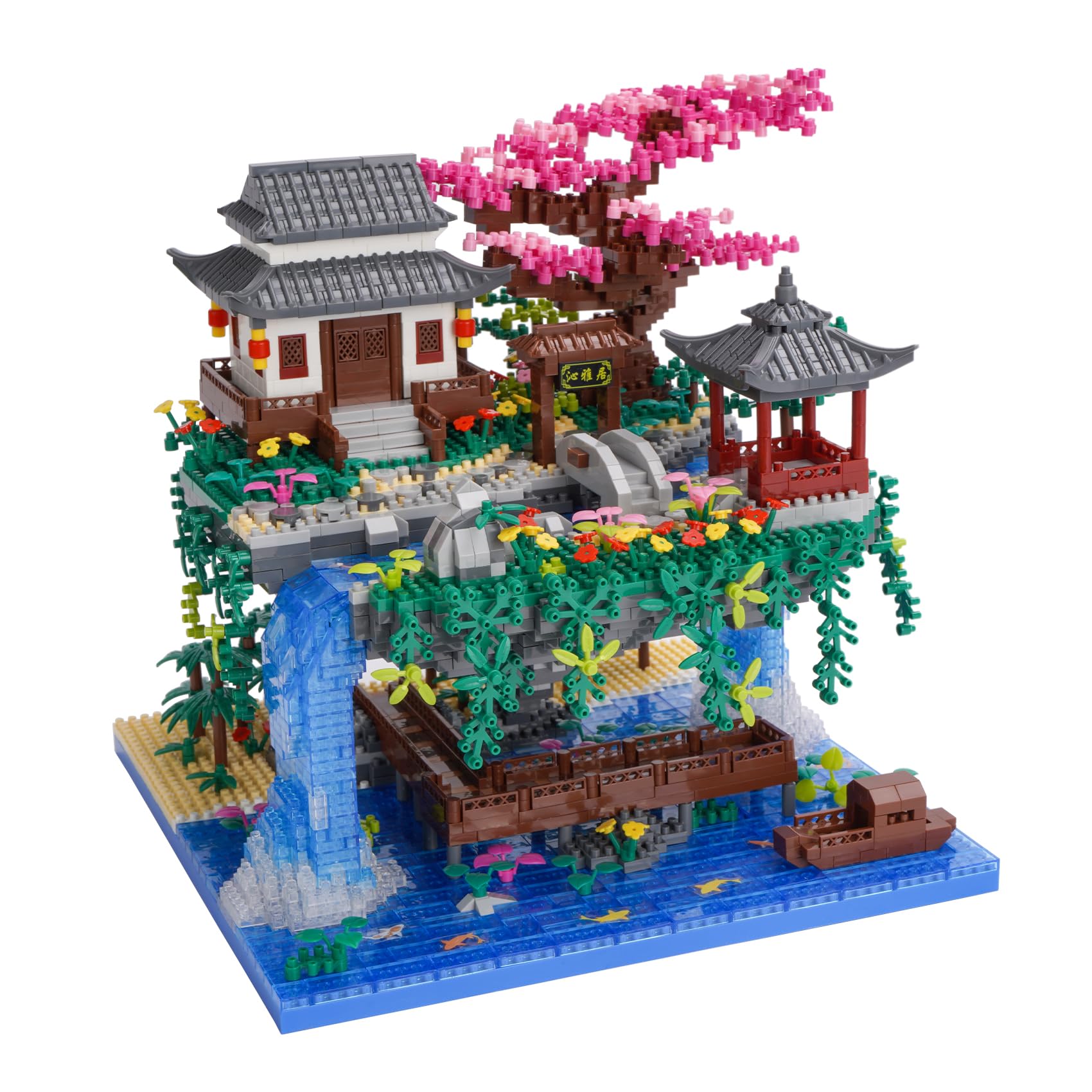 LULUFUN Микроблоки Персиковый цвет Водопад Игрушка 3D Пазл Сад Миниатюрный пейзаж Цветы вишни Дети Взрослые Празднование Подарок на Новый год День рождения
LULUFUN Микроблоки Персиковый цвет Водопад Игрушка 3D Пазл Сад Миниатюрный пейзаж Цветы вишни Дети Взрослые Празднование Подарок на Новый год День рождения