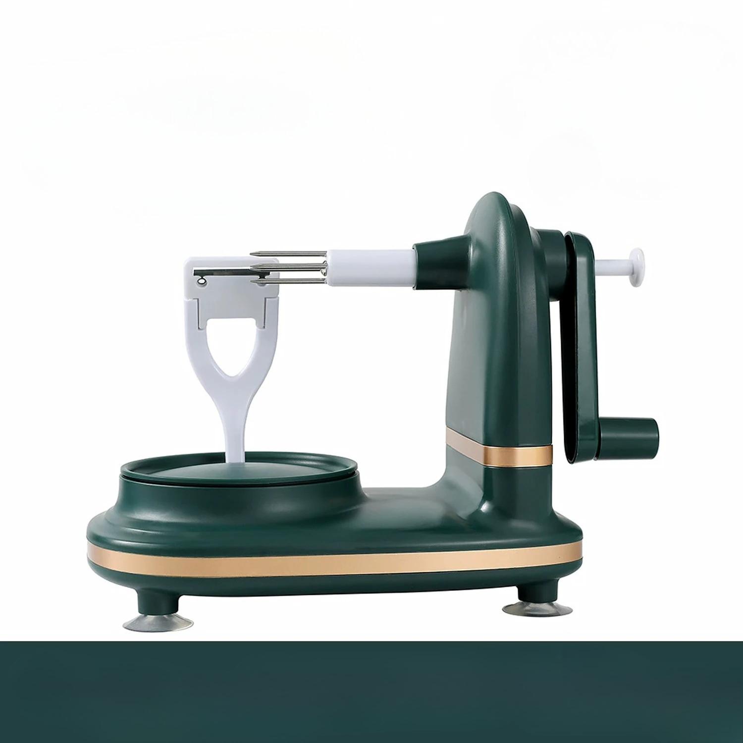 3-in-1Hand-cranked Rotating Fruit/Vegetable Peeler Stainless Steel Blades Apple Cutter Household Peeling Machine Kitchen Gadgets
3-in-1Hand-cranked Rotating Fruit/Vegetable Peeler Stainless Steel Blades Apple Cutter Household Peeling Machine Kitchen Gadgets
