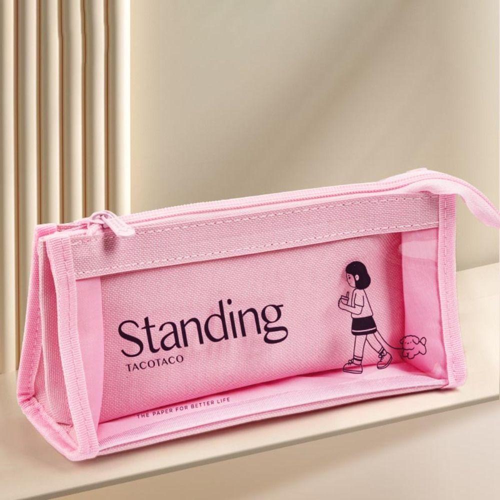Multi Layer Large Capacity Pen Bag Zipper Stationery Holder Bag Cartoon Pencil Pouch Girls/Boys розовый
Multi Layer Large Capacity Pen Bag Zipper Stationery Holder Bag Cartoon Pencil Pouch Girls/Boys розовый