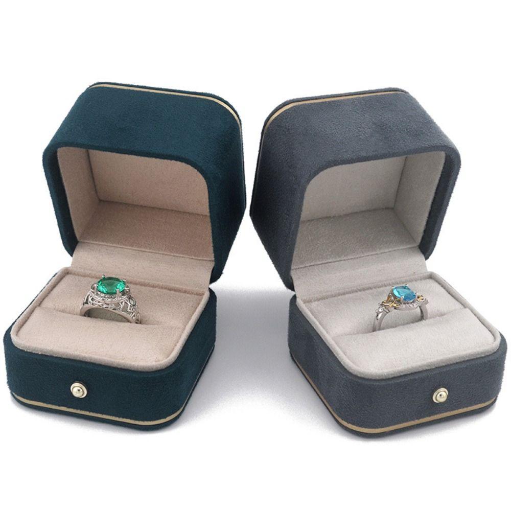 Gift Fillet Gold Button Velvet Jewelry Box Ring Storage Box Earrings Storage Case Display Box
Gift Fillet Gold Button Velvet Jewelry Box Ring Storage Box Earrings Storage Case Display Box
