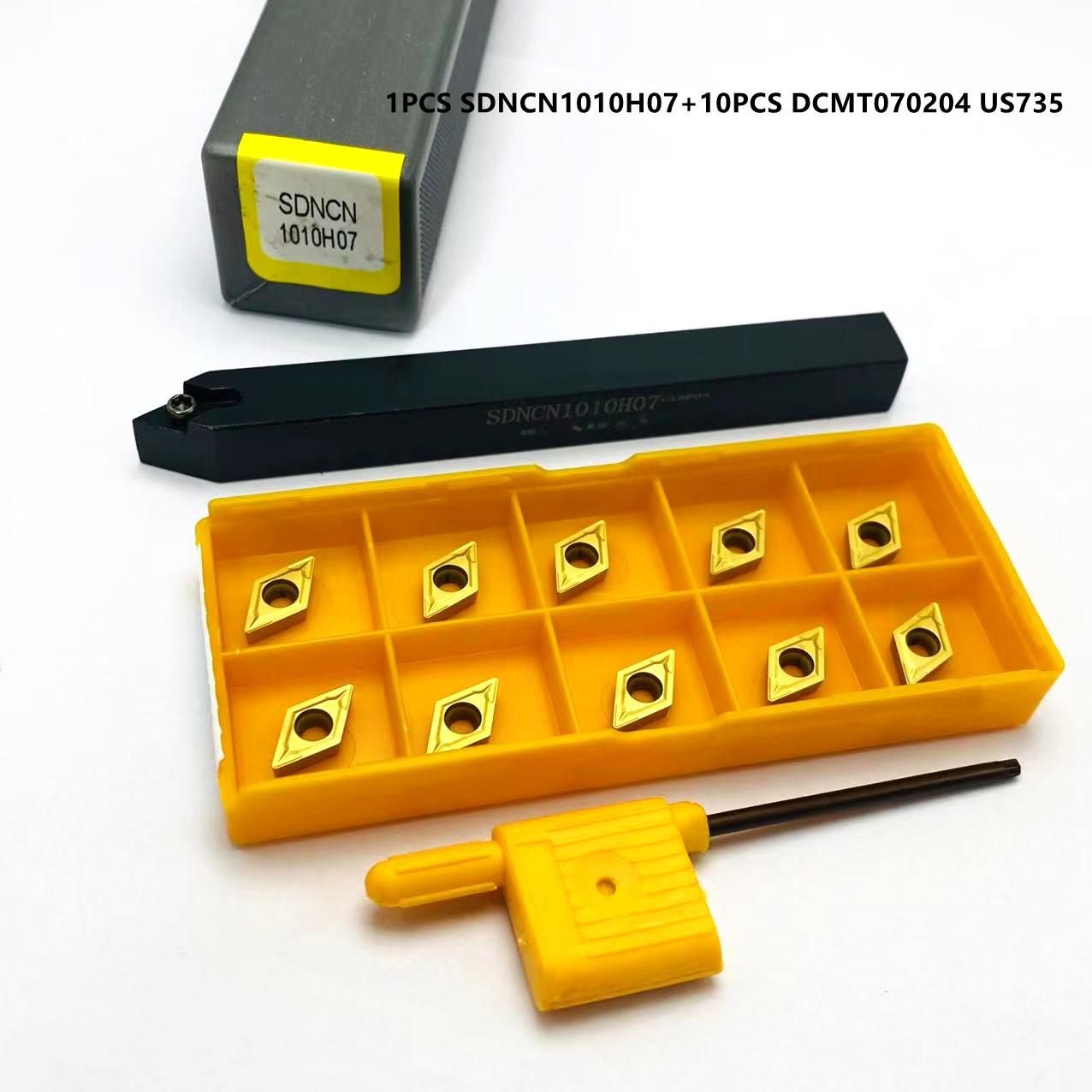 SDNCN1010H07 SDNCN1212H07 SDNCN161H07 SDNCN2020K07 Зовнішній тримач інструменту для автомобіля. dcmt070204 Різальна пластина з твердого сплаву для CNC токарного верстата
SDNCN1010H07 SDNCN1212H07 SDNCN161H07 SDNCN2020K07 Зовнішній тримач інструменту для автомобіля. dcmt070204 Різальна пластина з твердого сплаву для CNC токарного верстата