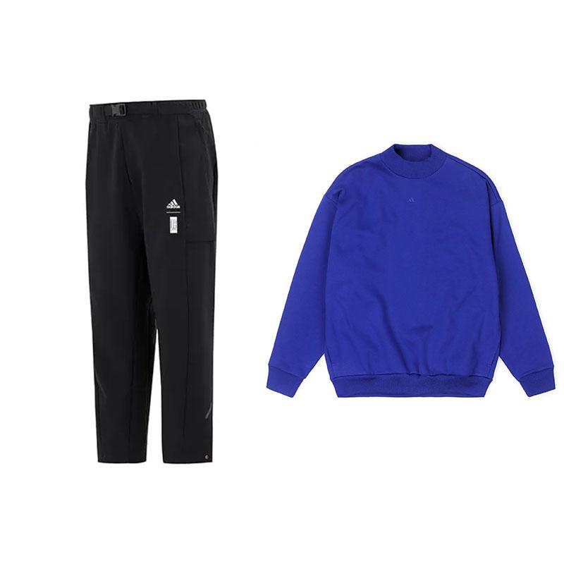 Adidas Logo Print Lace-Up Loose Sports Long Pants Stand Collar Pullover Long Sleeve Hoodie Set Men Sets /HE5129+IX1963 M
Adidas Logo Print Lace-Up Loose Sports Long Pants Stand Collar Pullover Long Sleeve Hoodie Set Men Sets /HE5129+IX1963 M