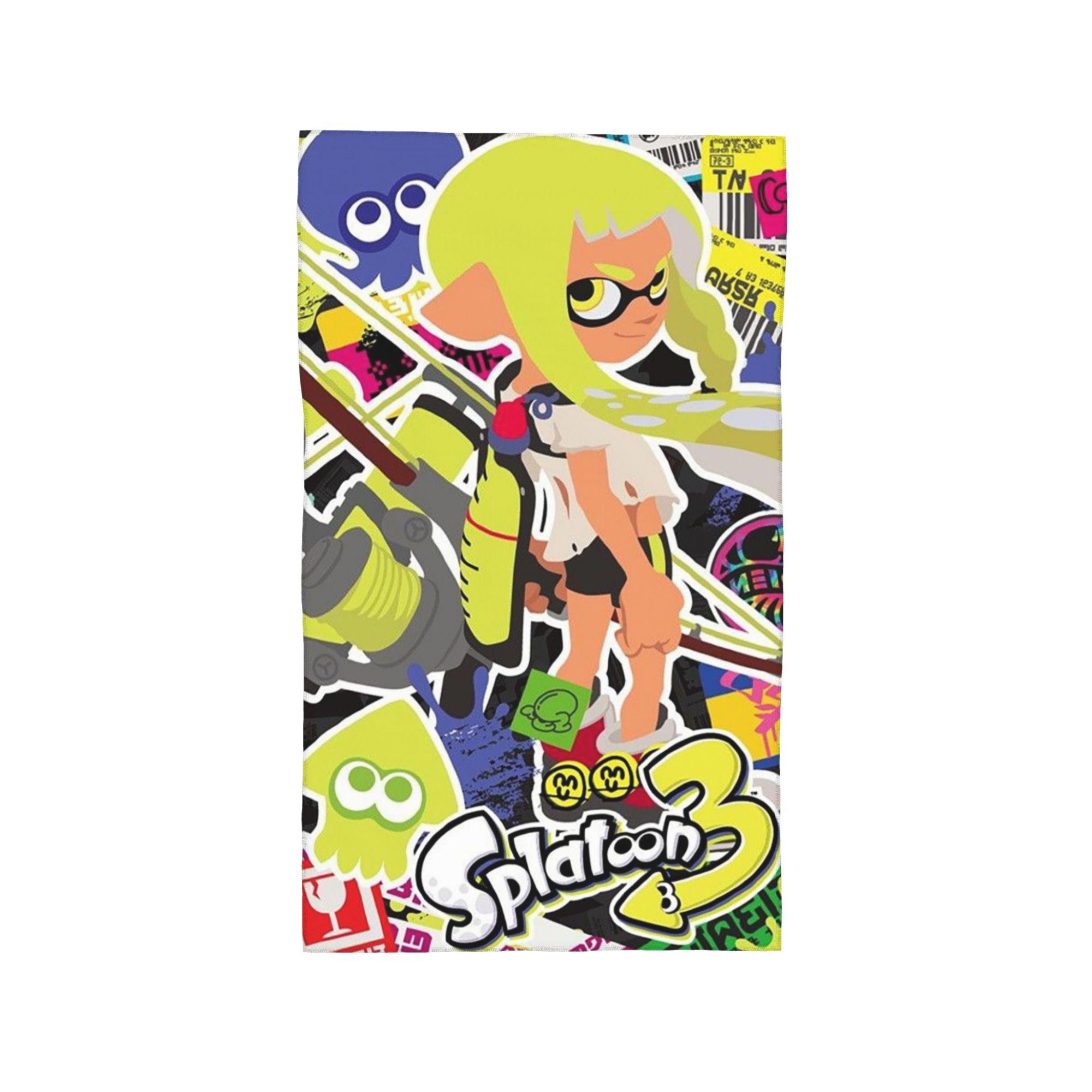 Cartoon Popular Splatoon 3 game Soft Face Towel Quick Dry Pool Bath Cotton Towels Absorbent W40*H60(CM)
Cartoon Popular Splatoon 3 game Soft Face Towel Quick Dry Pool Bath Cotton Towels Absorbent W40*H60(CM)