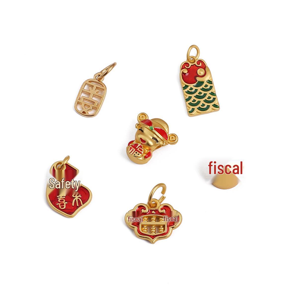Copper-Plated Sand Gold Five Emperor Spacer Beads & Peace Pendant – Handmade Auspicious Wealth-Attracting Blessings Plate. Gold 1 pc/package
Copper-Plated Sand Gold Five Emperor Spacer Beads & Peace Pendant – Handmade Auspicious Wealth-Attracting Blessings Plate. Gold 1 pc/package