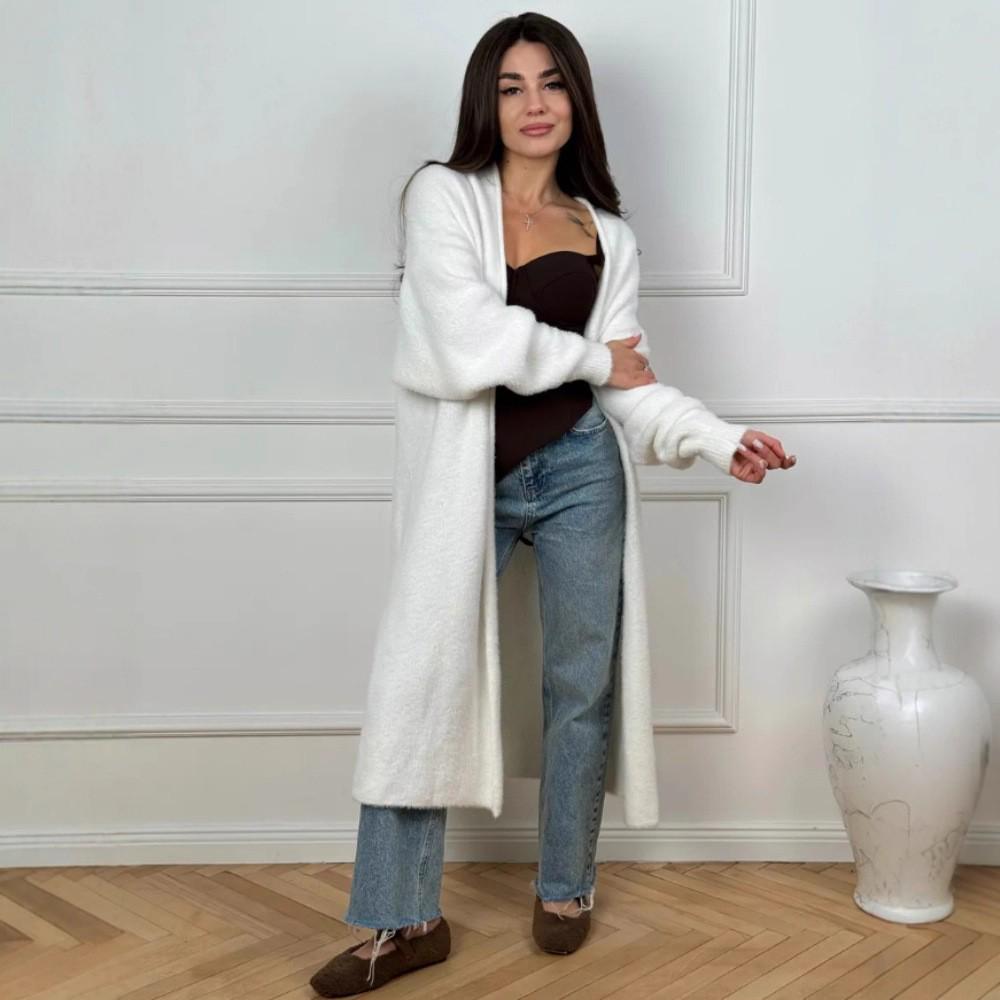 2025 European & American Style Women s Faux Mink Sweater Cardigan – Loose Fit, Autumn/Winter Lazy Style One Size
2025 European & American Style Women s Faux Mink Sweater Cardigan – Loose Fit, Autumn/Winter Lazy Style One Size