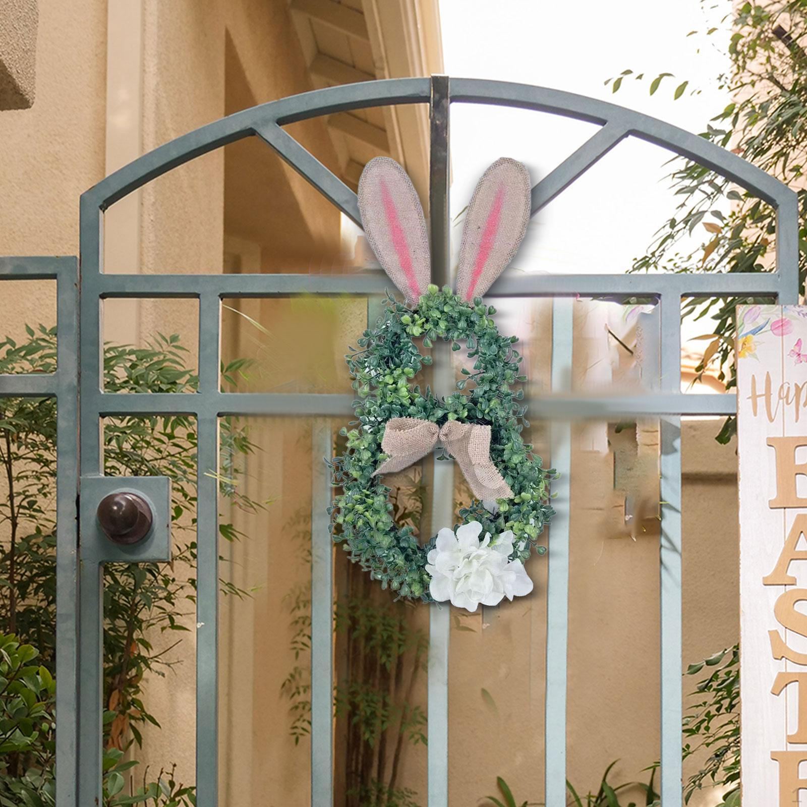 Easter Wreath Door Ornaments for Front Indoor with Bowknot Gift Shaped Garland Festival
Easter Wreath Door Ornaments for Front Indoor with Bowknot Gift Shaped Garland Festival