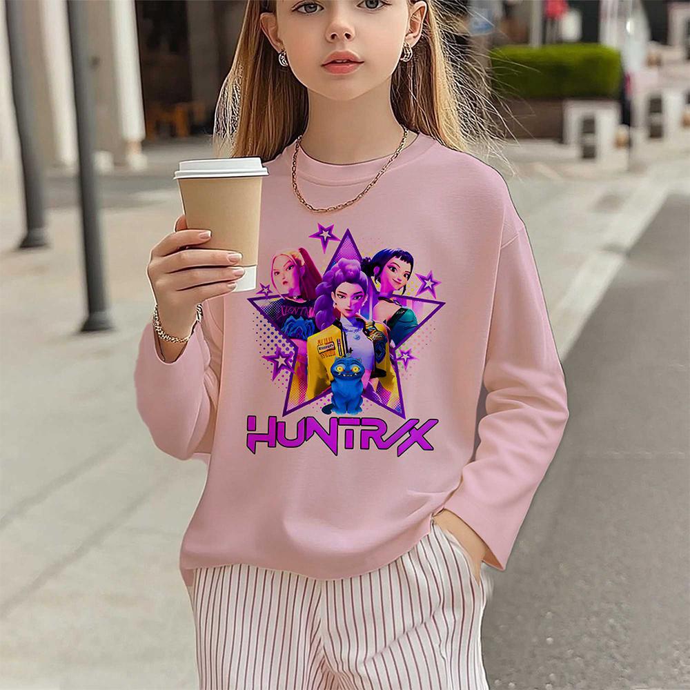 Женские футболки Kpop Demon Hunter Мода Женская удобная футболка с круглым вырезом и длинным рукавом S
Женские футболки Kpop Demon Hunter Мода Женская удобная футболка с круглым вырезом и длинным рукавом S