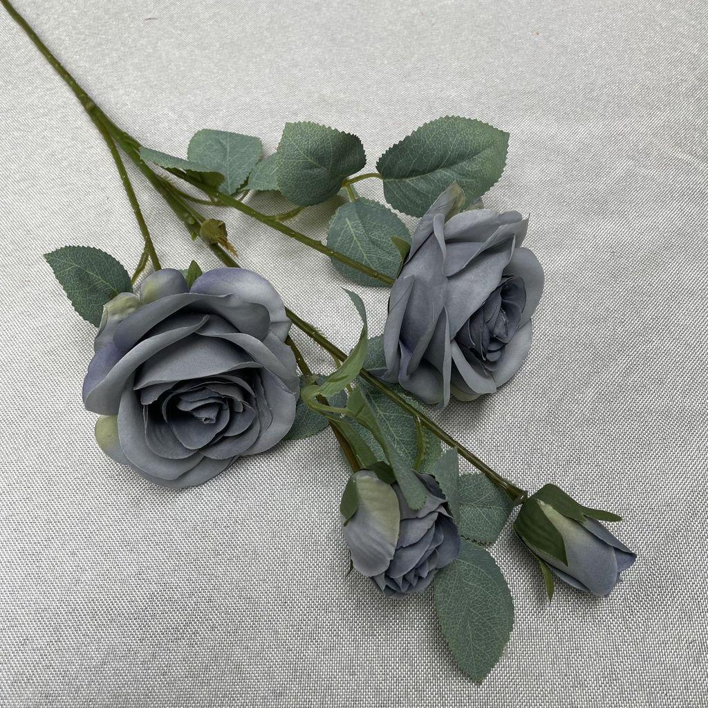 Faux Rose Blossom Bundle With Extended Stems For Celebrations And Photo Shoots Mist Blue
Faux Rose Blossom Bundle With Extended Stems For Celebrations And Photo Shoots Mist Blue