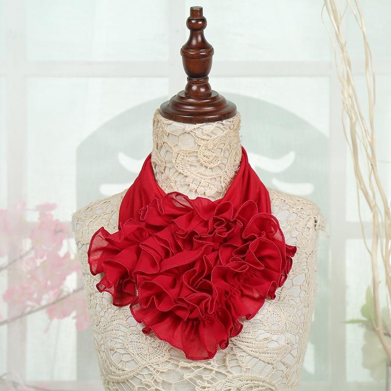 Chiffon Silk Scarf Multi Functional Neck Wrap Ruffled Design Lightweight Soft Fabric Accessory for Women Fashion and Daily Use One Size
Chiffon Silk Scarf Multi Functional Neck Wrap Ruffled Design Lightweight Soft Fabric Accessory for Women Fashion and Daily Use One Size