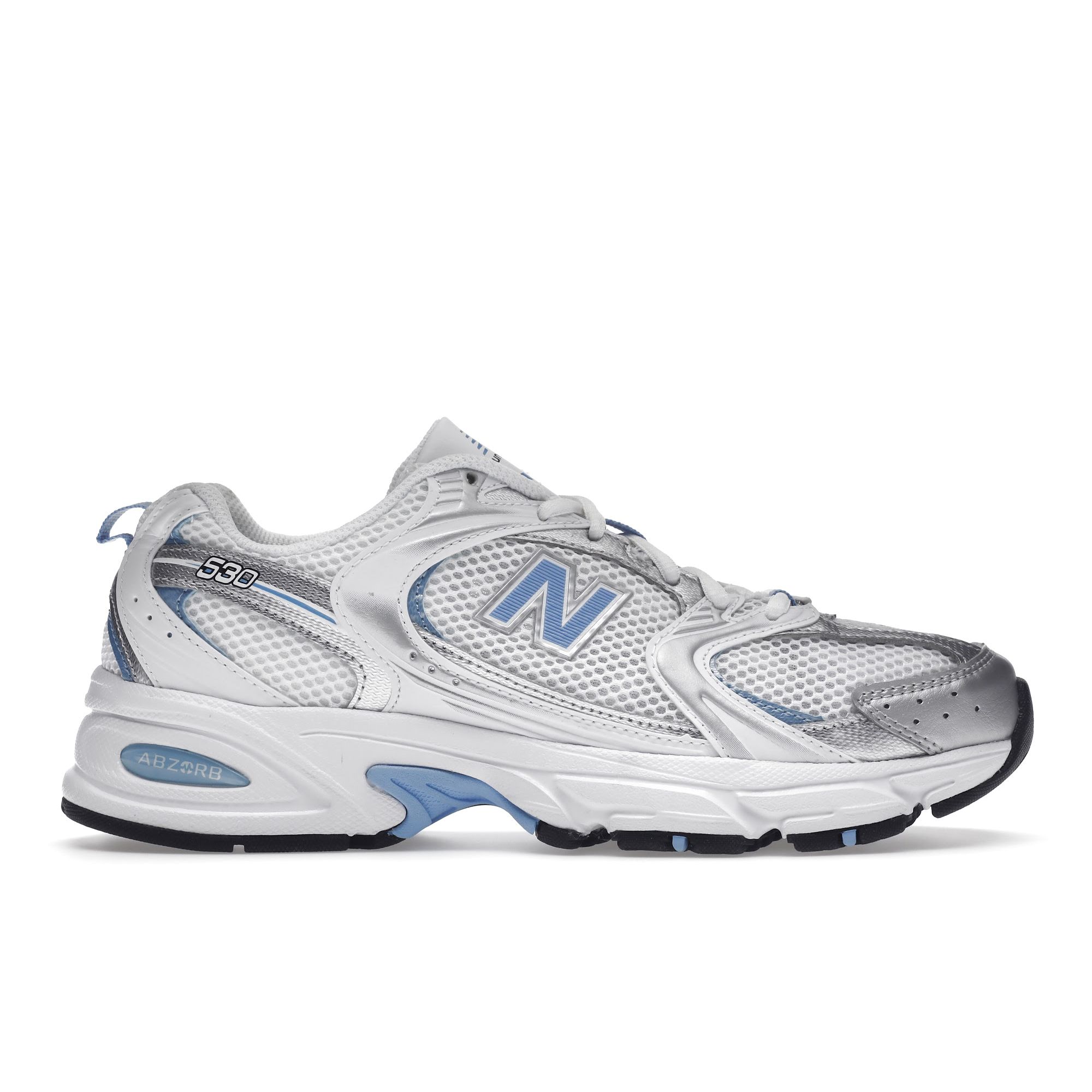 Кроссовки унисекс New Balance 530 White Carolina Blue Munsell-White MR530MIC 37.5
Кроссовки унисекс New Balance 530 White Carolina Blue Munsell-White MR530MIC 37.5
