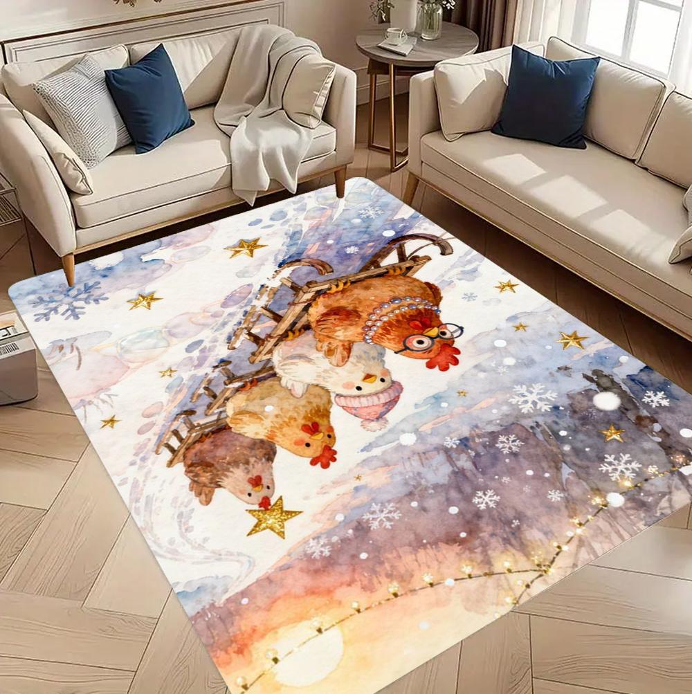 1pc Christmas Penguin Watercolor Area Rug Non Slip Washable Floor Mat for Living Room Bedroom Playroom Rugs for Bedroom 40cm x 60cm
1pc Christmas Penguin Watercolor Area Rug Non Slip Washable Floor Mat for Living Room Bedroom Playroom Rugs for Bedroom 40cm x 60cm