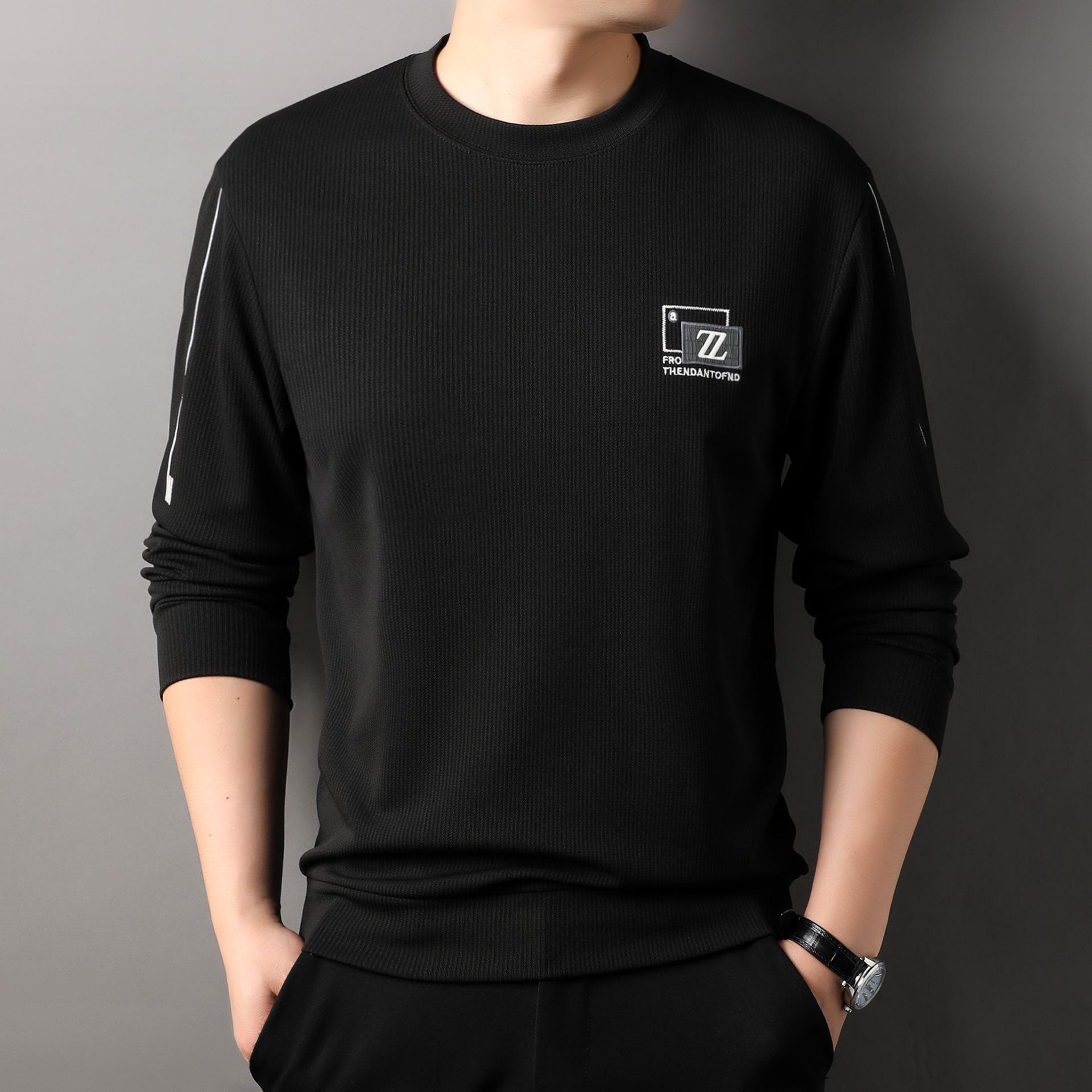 Мужская футболка с длинным рукавом Мужская футболка с круглым вырезом Нижняя футболка Мужской повседневный универсальный свитер одежда XXL
Мужская футболка с длинным рукавом Мужская футболка с круглым вырезом Нижняя футболка Мужской повседневный универсальный свитер одежда XXL