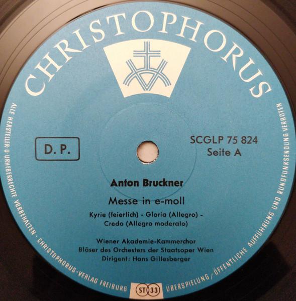 LP Record ANTON BRUCKNER WIENER AKADEMIE KA Messe EMoll 75824 Christophorus Germany Classical Used
LP Record ANTON BRUCKNER WIENER AKADEMIE KA Messe EMoll 75824 Christophorus Germany Classical Used