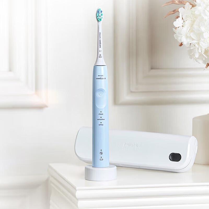 Philips HX3697 Sonic Electric Toothbrush for Gum Care with UV Sanitizer Case
Philips HX3697 Sonic Electric Toothbrush for Gum Care with UV Sanitizer Case