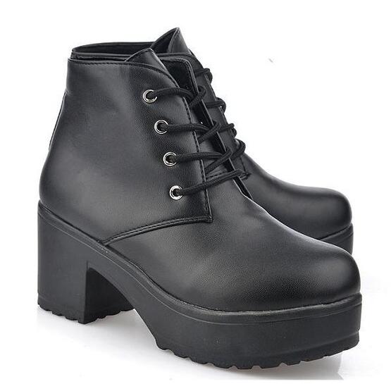 Новая мода женские ботильоны на шнуровке на высоком каблуке Панк платформа Женские весенние ботинки C014 45 чёрный
Новая мода женские ботильоны на шнуровке на высоком каблуке Панк платформа Женские весенние ботинки C014 45 чёрный