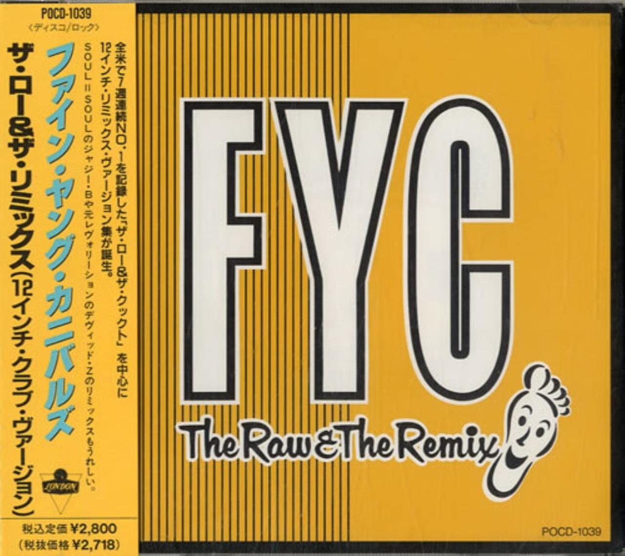 CD FINE YOUNG CANNIBALS - Low & The Remix (12-дюймова клубна версія) POCD1039 London Records, 1991 Японський танцювальний та електронний лейбл
CD FINE YOUNG CANNIBALS - Low & The Remix (12-дюймова клубна версія) POCD1039 London Records, 1991 Японський танцювальний та електронний лейбл