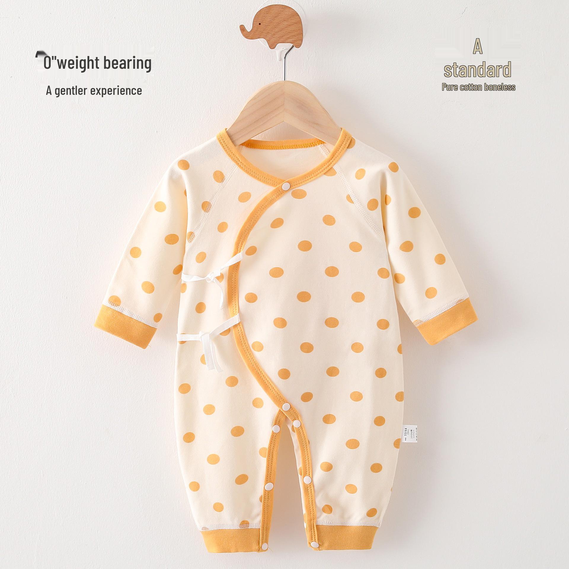 Baby Clothes Pure Cotton Newborn Romper - Boneless, Class A Pajamas, Autumn-Winter-Spring Style for Boys and Girls. 59 cm
Baby Clothes Pure Cotton Newborn Romper - Boneless, Class A Pajamas, Autumn-Winter-Spring Style for Boys and Girls. 59 cm
