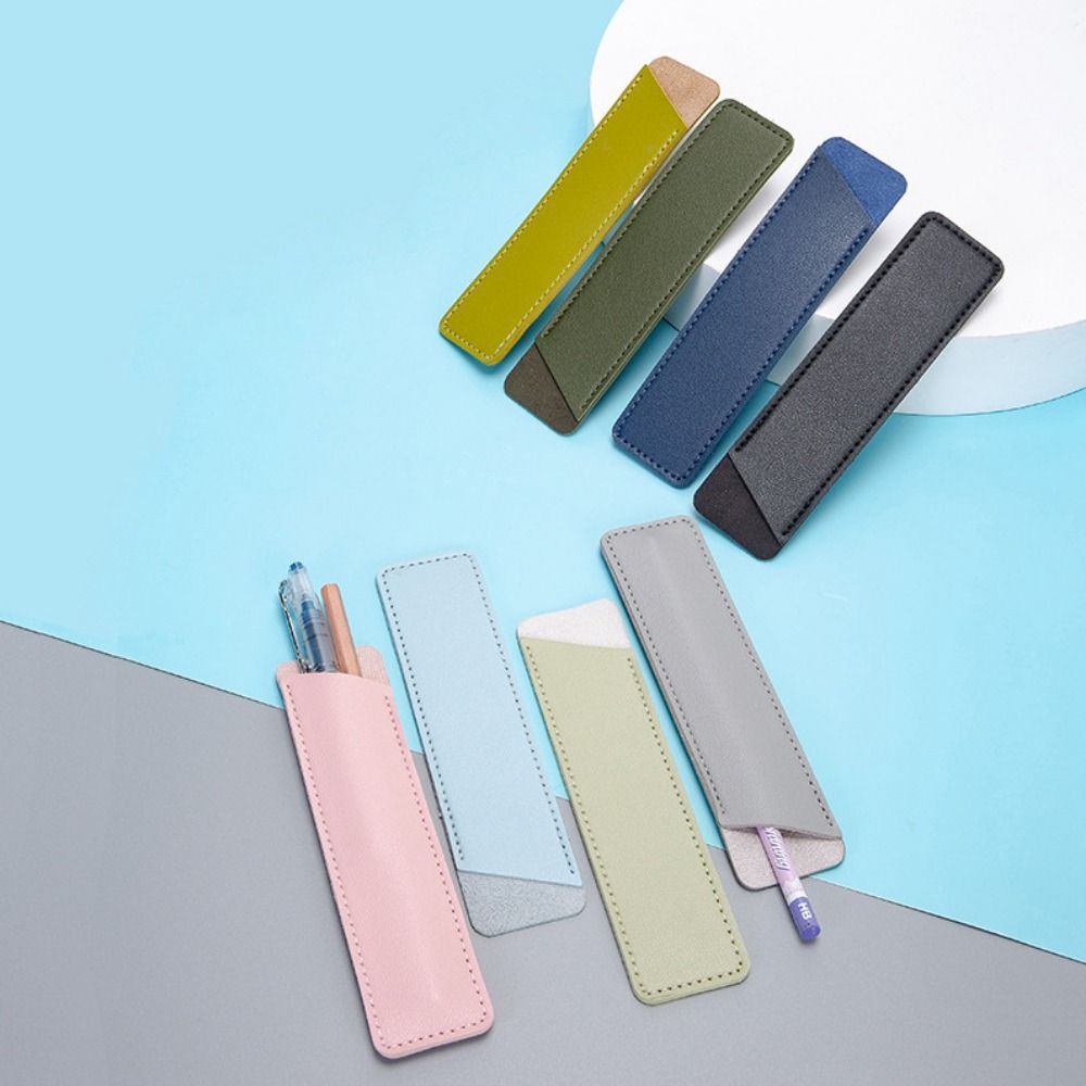 Handmade Leather Pen Bag Holder Pen Sleeve Pouch Pencil Case Pen Protective Bag Exquisite Gifts рожевий
Handmade Leather Pen Bag Holder Pen Sleeve Pouch Pencil Case Pen Protective Bag Exquisite Gifts рожевий