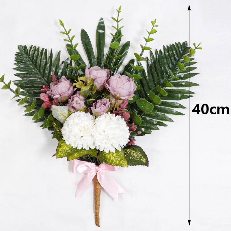 40cm Rose Pink Silk Bouquet Peony Artificial Flower DIY Autumn Wedding Christmas Home Decor Fake Peony Hydrangea Bridal Bouquet
40cm Rose Pink Silk Bouquet Peony Artificial Flower DIY Autumn Wedding Christmas Home Decor Fake Peony Hydrangea Bridal Bouquet