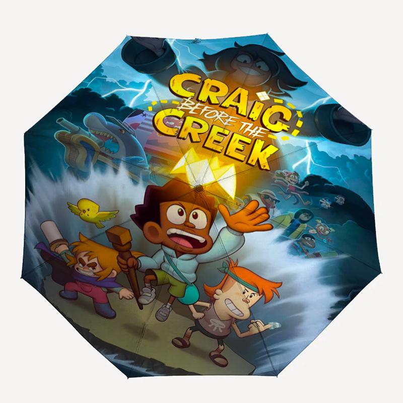1PC Craig of the Creek Automatic Open/Close, 8-Rib Durable Frame Compact Travel Umbrella for Men & Women S1222021
1PC Craig of the Creek Automatic Open/Close, 8-Rib Durable Frame Compact Travel Umbrella for Men & Women S1222021