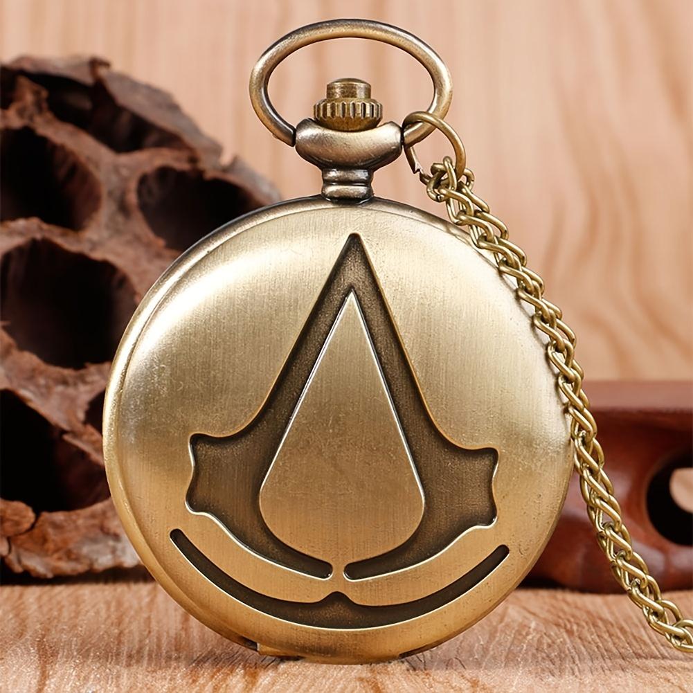 Vintage triangular hanging watch, large quartz pocket watch, the best gift to give to friends коричневый
Vintage triangular hanging watch, large quartz pocket watch, the best gift to give to friends коричневый