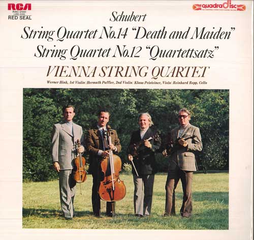 LP Record VIENNA STRING QUARTET Schubert String Quartet No. 14 In R4C2041 RCA RED SEAL 1974 Japan Obi Classical Used
LP Record VIENNA STRING QUARTET Schubert String Quartet No. 14 In R4C2041 RCA RED SEAL 1974 Japan Obi Classical Used