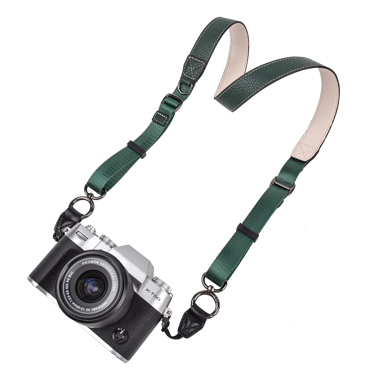 VOVMOEYA Camera Camera Neck Strap with Triangle Ring for and Compatible with Fuji Compact and Mirrorless Digital Total Crossbody or Neck Drop PU
VOVMOEYA Camera Camera Neck Strap with Triangle Ring for and Compatible with Fuji Compact and Mirrorless Digital Total Crossbody or Neck Drop PU
