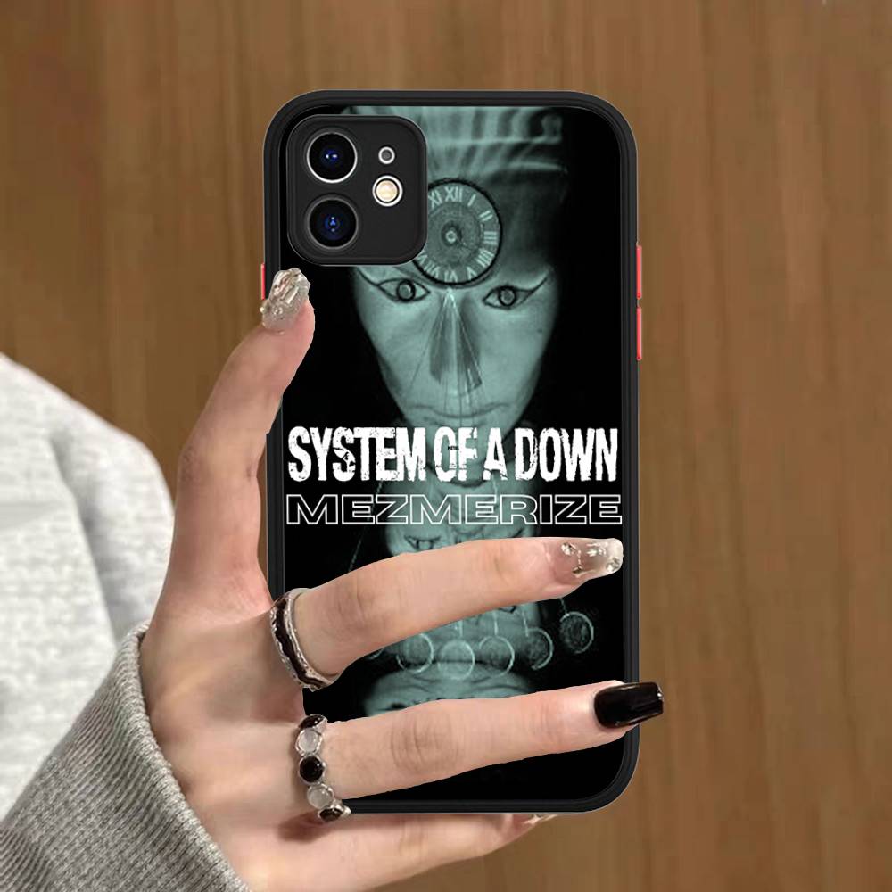 Metal System Of A Down Band Phone Case For IPhone 16 15 14 13 12 11 Pro Max 7 8 6 6s Plus Matte Cover iphone 12
Metal System Of A Down Band Phone Case For IPhone 16 15 14 13 12 11 Pro Max 7 8 6 6s Plus Matte Cover iphone 12