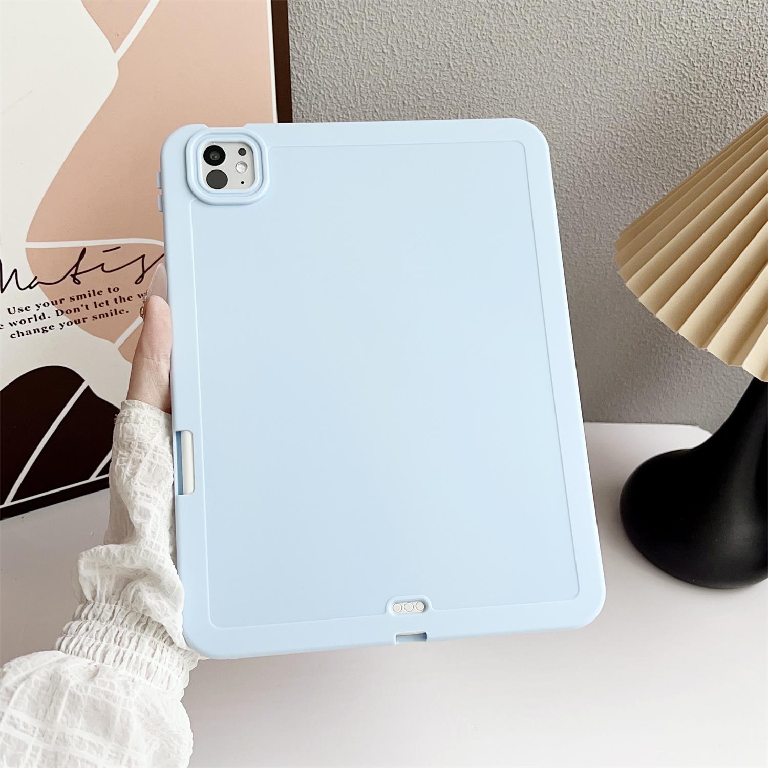 Для iPad Pro 11 (2025)/11 (2024) Чохол однотонний ТПУ чохол для планшета з тримачем для олівця F
Для iPad Pro 11 (2025)/11 (2024) Чохол однотонний ТПУ чохол для планшета з тримачем для олівця F