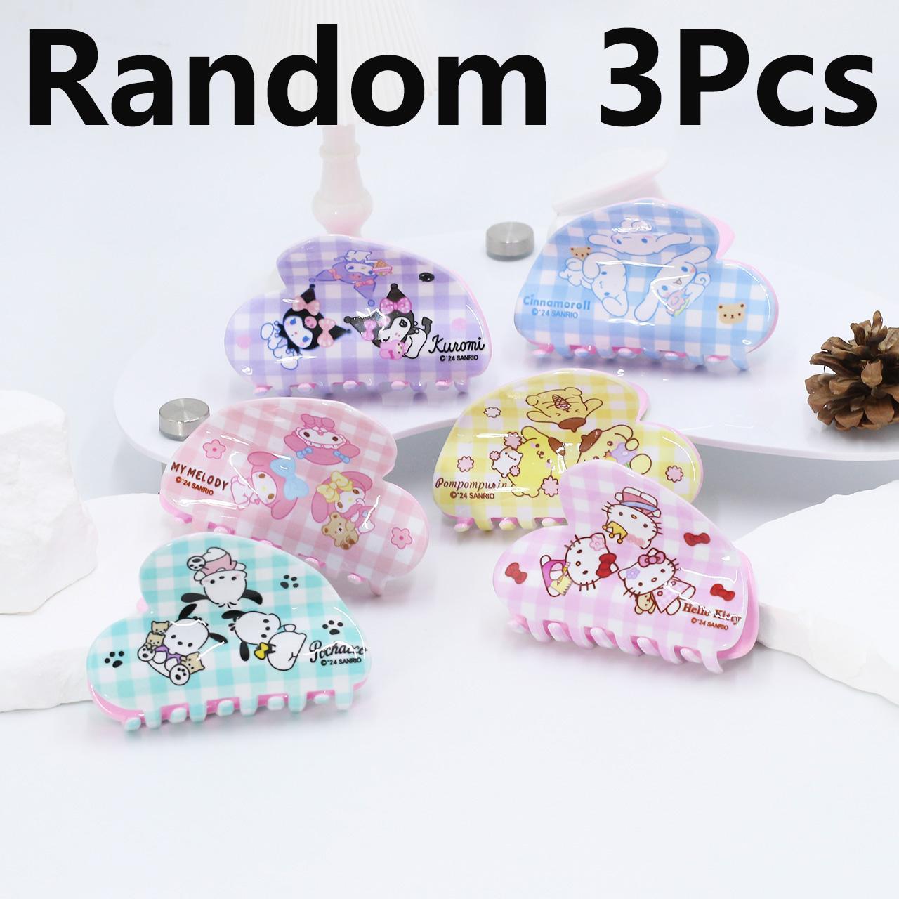 1PC/Random 3Pcs Cute Sanrio Heart HelloKitty Hair Claw Accessory
1PC/Random 3Pcs Cute Sanrio Heart HelloKitty Hair Claw Accessory