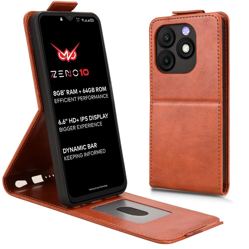 For itel Zeno 10 4G Stand Case Magnetic Clasp Vertical Flip Leather Phone Cover with Card Holder Orange
For itel Zeno 10 4G Stand Case Magnetic Clasp Vertical Flip Leather Phone Cover with Card Holder Orange